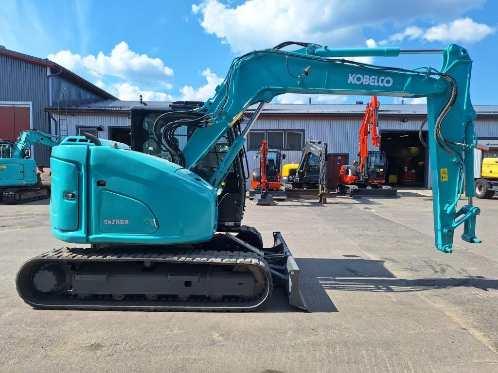 Kobelco SK75SR-7 - Minibagger: das Bild 3 Kobelco SK75SR-7 - Minibagger: das Bild 3