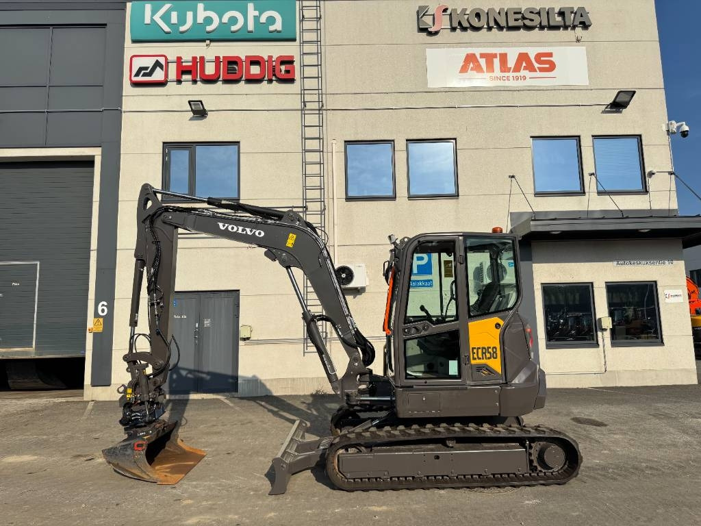 Volvo ECR58F PYÖRITTÄJÄLLÄ - Minibagger: das Bild 1 Volvo ECR58F PYÖRITTÄJÄLLÄ - Minibagger: das Bild 1