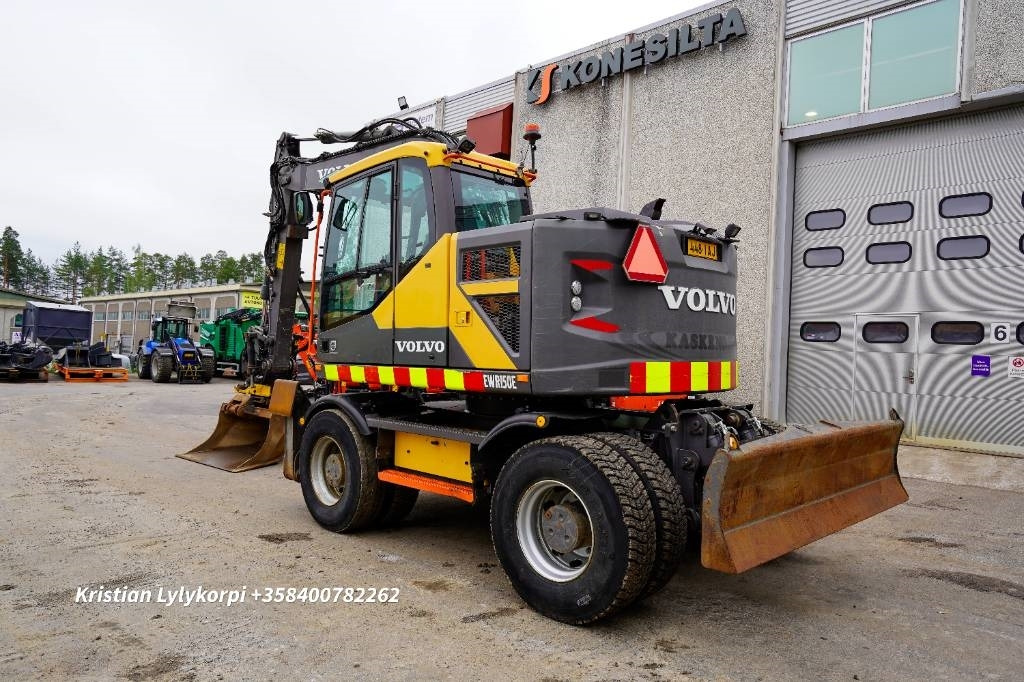Volvo EWR150E PYÖRÄOHJAUS - Mobilbagger: das Bild 2 Volvo EWR150E PYÖRÄOHJAUS - Mobilbagger: das Bild 2