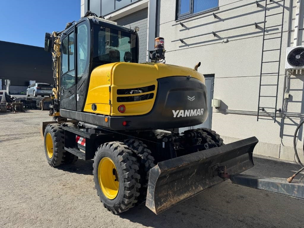 Yanmar B 110 W Hyvät varusteet / Siisti / Vähän ajettu - Mobilbagger: das Bild 5 Yanmar B 110 W Hyvät varusteet / Siisti / Vähän ajettu - Mobilbagger: das Bild 5