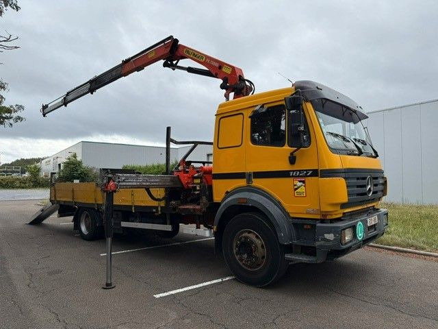 Mercedes-Benz 1827. Kran Palfinger PK13000. - Autokran: das Bild 2 Mercedes-Benz 1827. Kran Palfinger PK13000. - Autokran: das Bild 2
