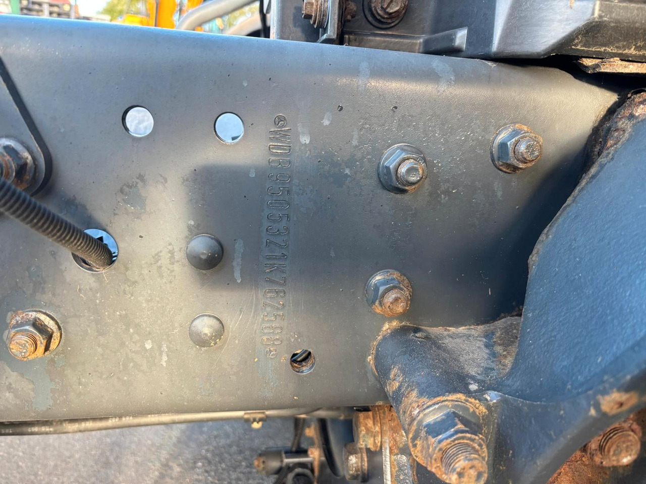 Mercedes-Benz Atego 1823. 6 Zylinder. - Fahrgestell LKW: das Bild 4 Mercedes-Benz Atego 1823. 6 Zylinder. - Fahrgestell LKW: das Bild 4