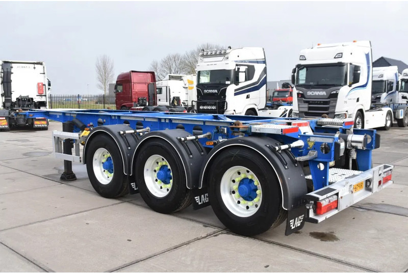 LAG O-3-CC - 20FT SWAP - ADR FL - ALCOA - BPW AXLES - DISC BRAKES - EMPTY WEIGHT 3080 KG!! - Container/ Wechselfahrgestell Auflieger: das Bild 4 LAG O-3-CC - 20FT SWAP - ADR FL - ALCOA - BPW AXLES - DISC BRAKES - EMPTY WEIGHT 3080 KG!! - Container/ Wechselfahrgestell Auflieger: das Bild 4