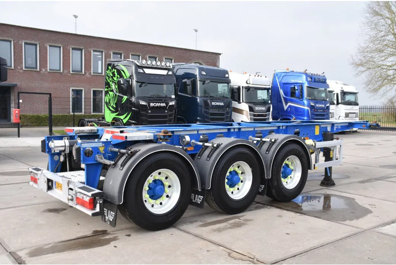 LAG O-3-CC - 20FT SWAP - ADR FL - ALCOA - BPW AXLES - DISC BRAKES - EMPTY WEIGHT 3080 KG!! - Container/ Wechselfahrgestell Auflieger: das Bild 2 LAG O-3-CC - 20FT SWAP - ADR FL - ALCOA - BPW AXLES - DISC BRAKES - EMPTY WEIGHT 3080 KG!! - Container/ Wechselfahrgestell Auflieger: das Bild 2