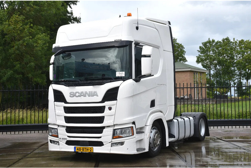 Sattelzugmaschine Scania R500 NGS 4x2EB - MEGA - RETARDER - FULL AIR - PARK. AIRCO - 2 x FUEL TANKS - GOOD CONDITION -: das Bild 1