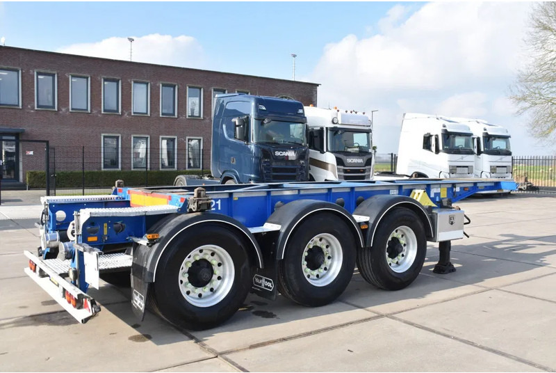 Van Hool A3C002 - ADR FL - 20 FT SWAP - LIFT AXLE - BPW AXLES - DISC BRAKES - 3180 KG EMPTY WEIGHT ! - Container/ Wechselfahrgestell Auflieger: das Bild 2 Van Hool A3C002 - ADR FL - 20 FT SWAP - LIFT AXLE - BPW AXLES - DISC BRAKES - 3180 KG EMPTY WEIGHT ! - Container/ Wechselfahrgestell Auflieger: das Bild 2