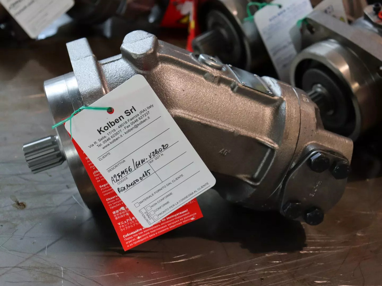 REXROTH A2FM56/61W-VZB020 - Ersatzteile für Baumaschine: das Bild 1 REXROTH A2FM56/61W-VZB020 - Ersatzteile für Baumaschine: das Bild 1