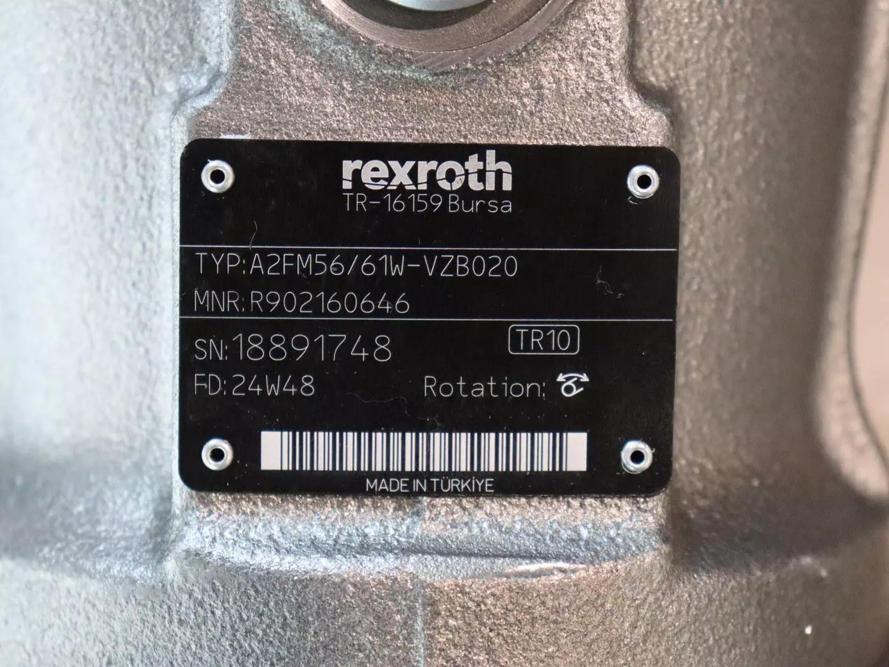 REXROTH A2FM56/61W-VZB020 - Ersatzteile für Baumaschine: das Bild 4 REXROTH A2FM56/61W-VZB020 - Ersatzteile für Baumaschine: das Bild 4