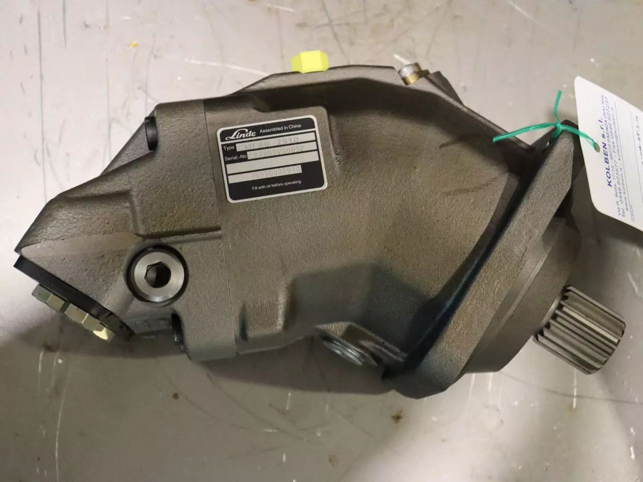 LINDE CMF80 2910 - Hydraulikmotor für Baumaschine: das Bild 1 LINDE CMF80 2910 - Hydraulikmotor für Baumaschine: das Bild 1