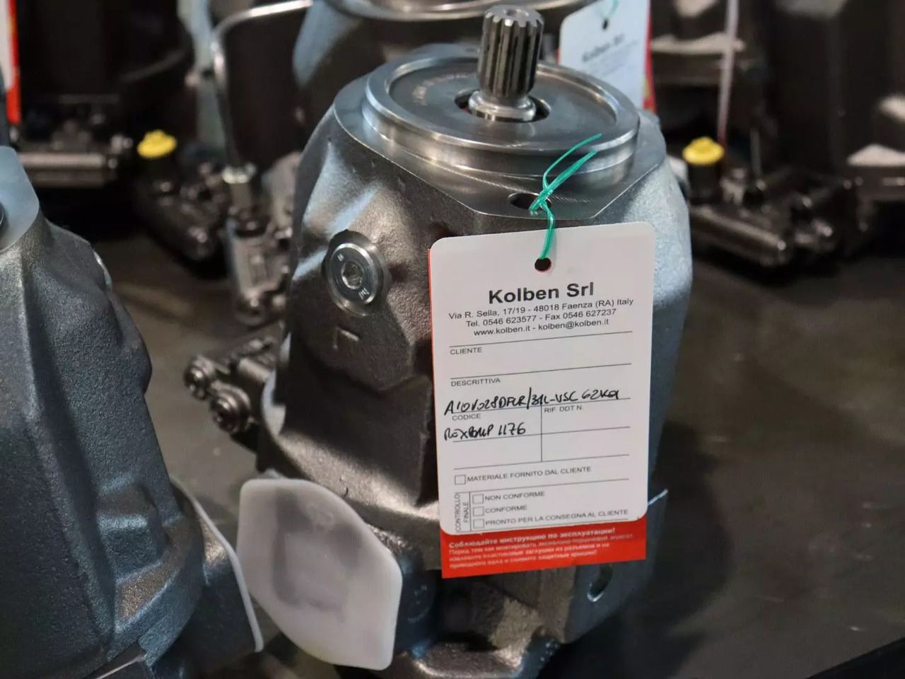 REXROTH A10VO28DFLR/31L-VSC62K01 - Hydraulikpumpe für Baumaschine: das Bild 1 REXROTH A10VO28DFLR/31L-VSC62K01 - Hydraulikpumpe für Baumaschine: das Bild 1