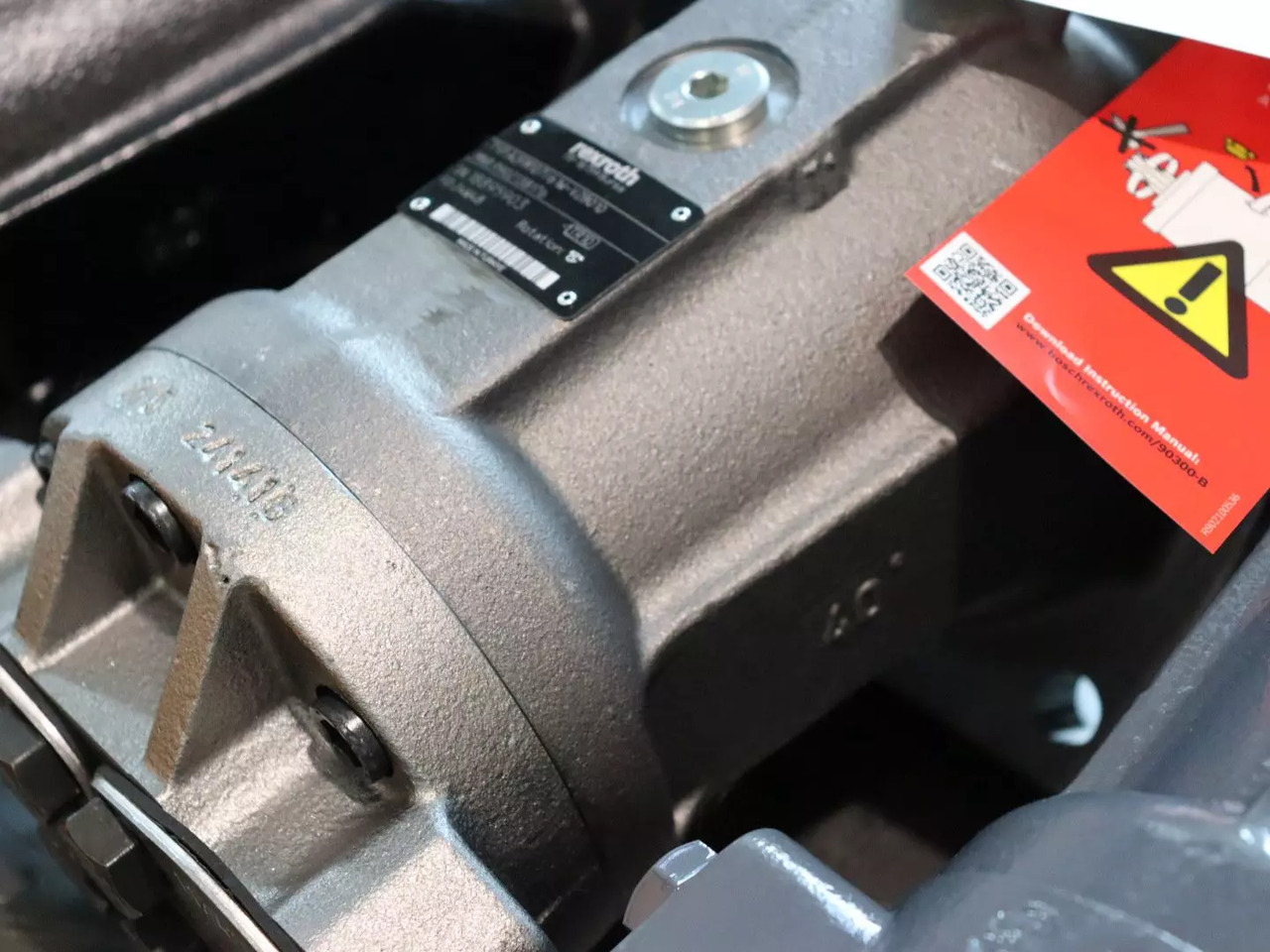 REXROTH A2FM107/61W-VZB010 - Hydraulikmotor für Baumaschine: das Bild 2 REXROTH A2FM107/61W-VZB010 - Hydraulikmotor für Baumaschine: das Bild 2