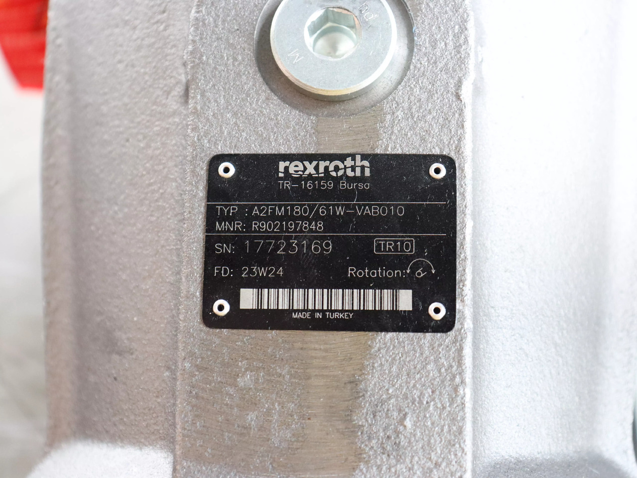 REXROTH A2FM180/61W-VAB010 - Hydraulikmotor für Baumaschine: das Bild 4 REXROTH A2FM180/61W-VAB010 - Hydraulikmotor für Baumaschine: das Bild 4