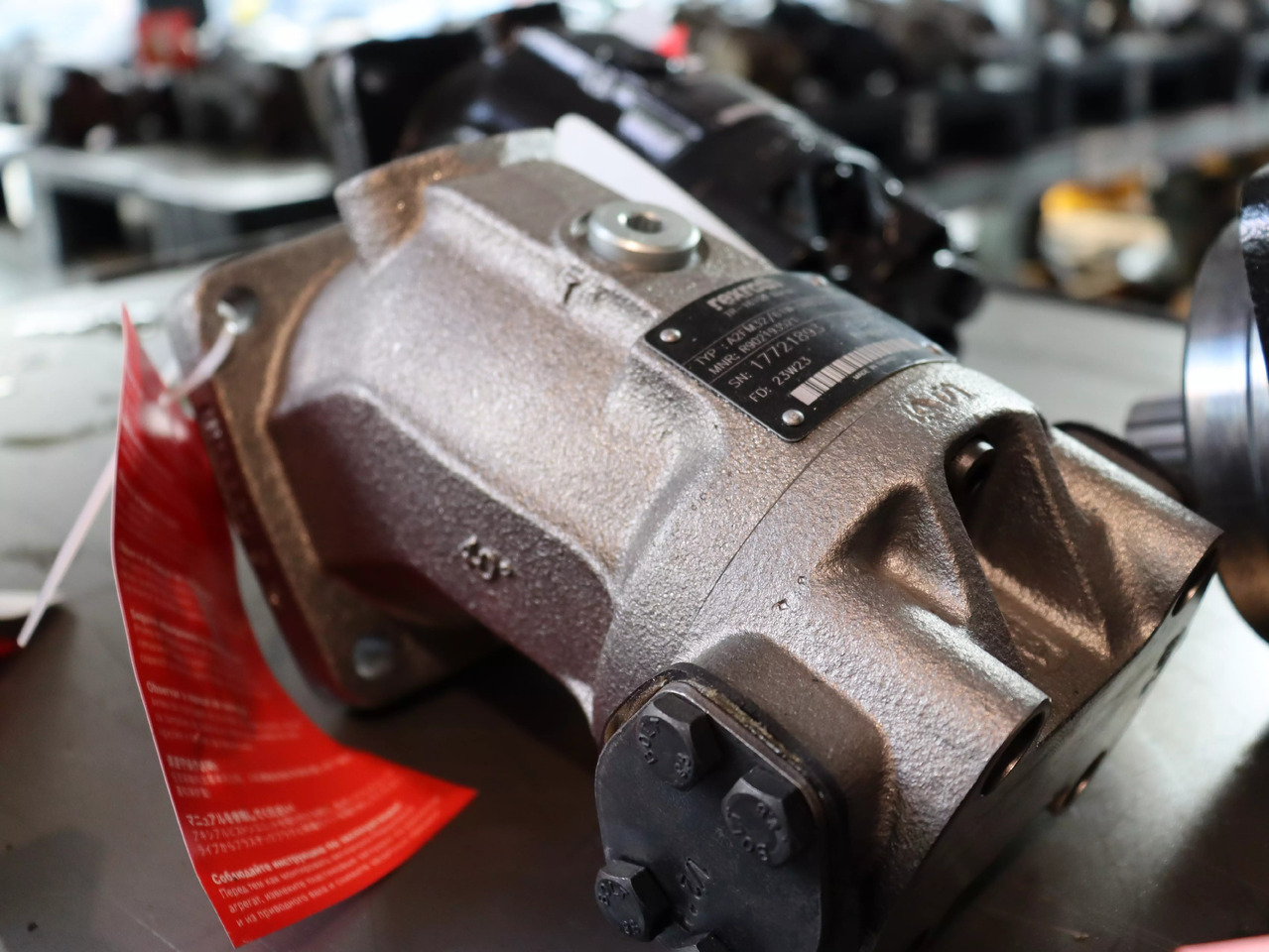 REXROTH A2FM63/61W-VAB020 - Hydraulikmotor für Baumaschine: das Bild 1 REXROTH A2FM63/61W-VAB020 - Hydraulikmotor für Baumaschine: das Bild 1