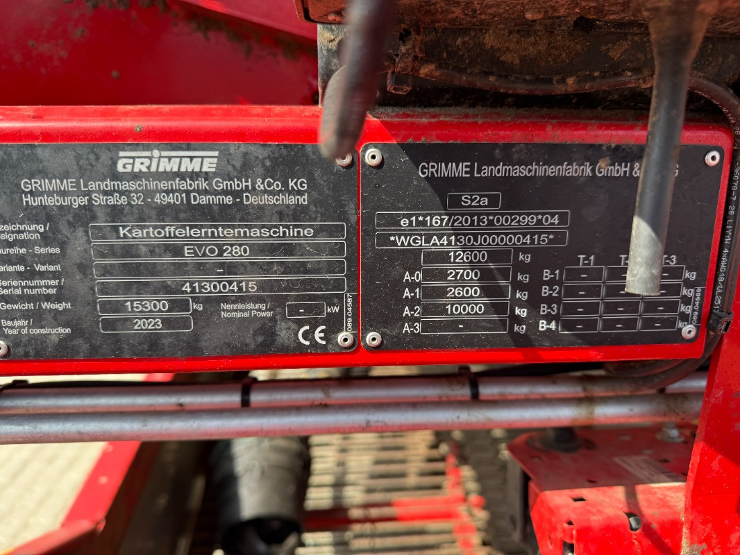 Grimme EVO 280 ClodSep - Erntemaschine: das Bild 2 Grimme EVO 280 ClodSep - Erntemaschine: das Bild 2