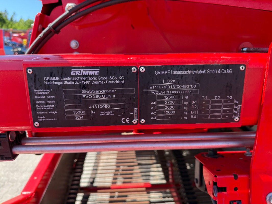 Grimme EVO 280 ClodSep Gen II - Erntemaschine: das Bild 2 Grimme EVO 280 ClodSep Gen II - Erntemaschine: das Bild 2