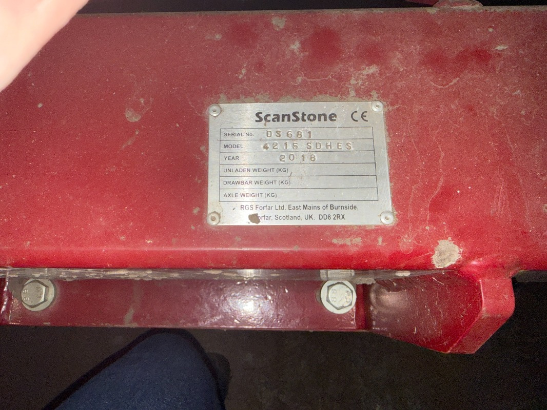 Scanstone ScanStone 4215 SDH-ES - Kartoffelroder: das Bild 2 Scanstone ScanStone 4215 SDH-ES - Kartoffelroder: das Bild 2