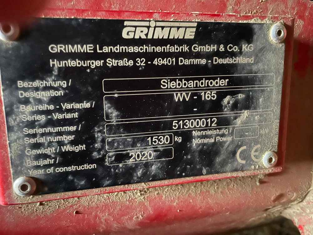 Grimme WV 165 - Traubenvollernter: das Bild 2 Grimme WV 165 - Traubenvollernter: das Bild 2