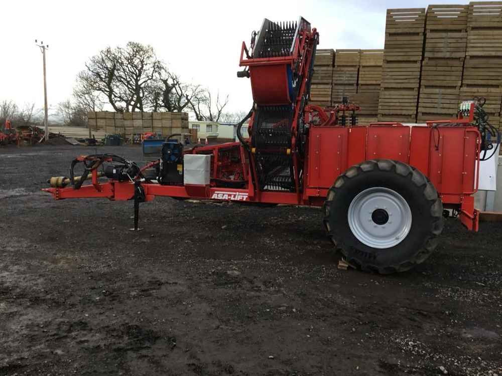 Traubenvollernter ASA-Lift ASA-Lift TK1000E Single Row Trailed Cabbage Harvester: das Bild 18