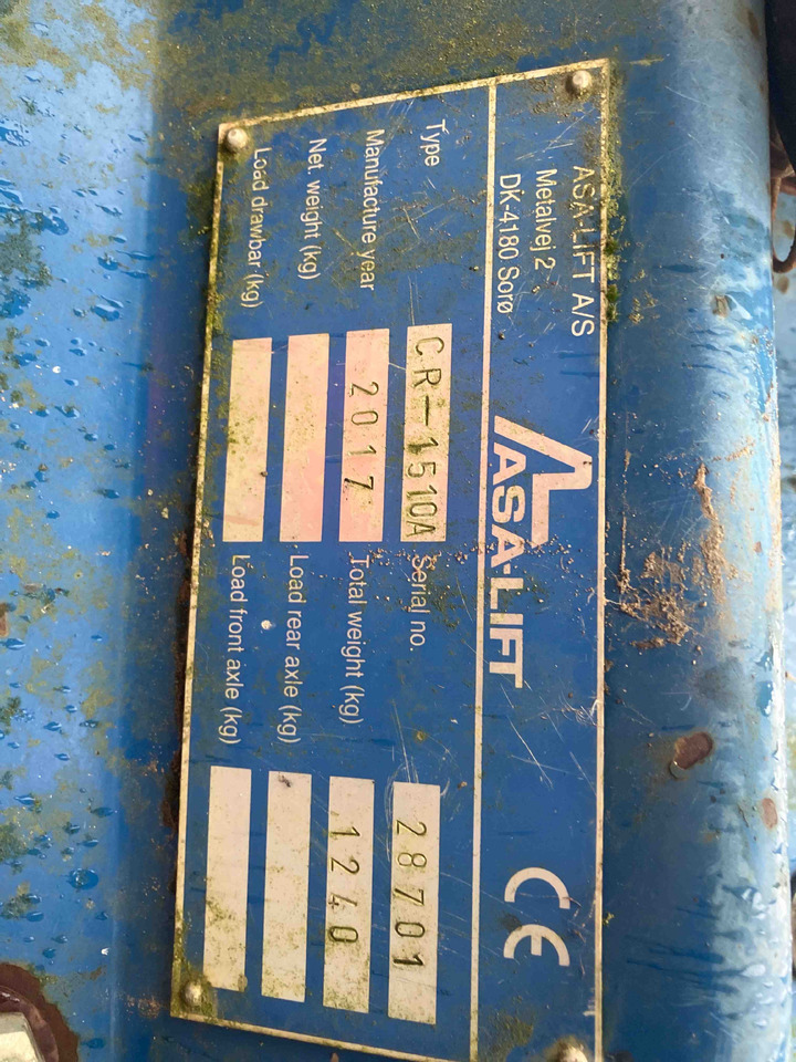 ASA-Lift CR-1510A - Traubenvollernter: das Bild 3 ASA-Lift CR-1510A - Traubenvollernter: das Bild 3
