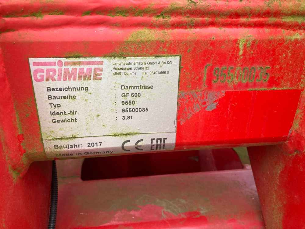 Grimme Grimme, GF600, 6 Row/3Bed Tilla, Rotovator - Erntemaschine: das Bild 2 Grimme Grimme, GF600, 6 Row/3Bed Tilla, Rotovator - Erntemaschine: das Bild 2