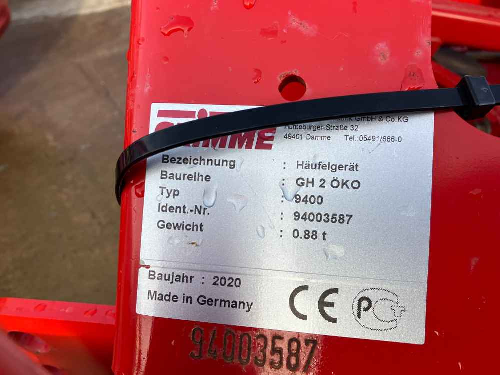 Erntemaschine Grimme Grimme GH2, Weeder, Row Re-Former: das Bild 10