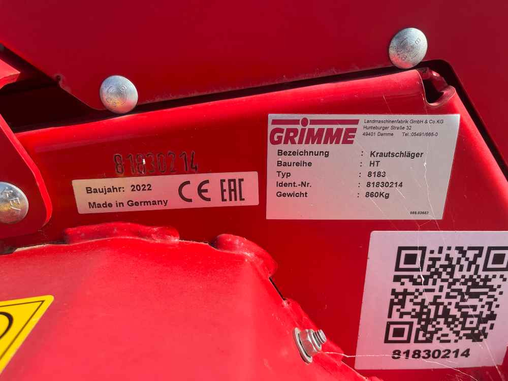 Grimme HT 200 - Erntemaschine: das Bild 2 Grimme HT 200 - Erntemaschine: das Bild 2