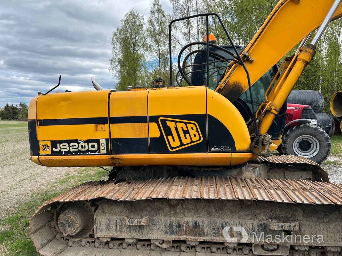 Grävmaskin JCB JS200 - Kettenbagger: das Bild 5 Grävmaskin JCB JS200 - Kettenbagger: das Bild 5