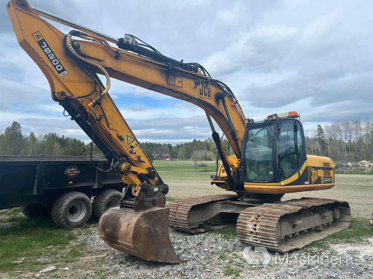 Grävmaskin JCB JS200 - Kettenbagger: das Bild 1 Grävmaskin JCB JS200 - Kettenbagger: das Bild 1