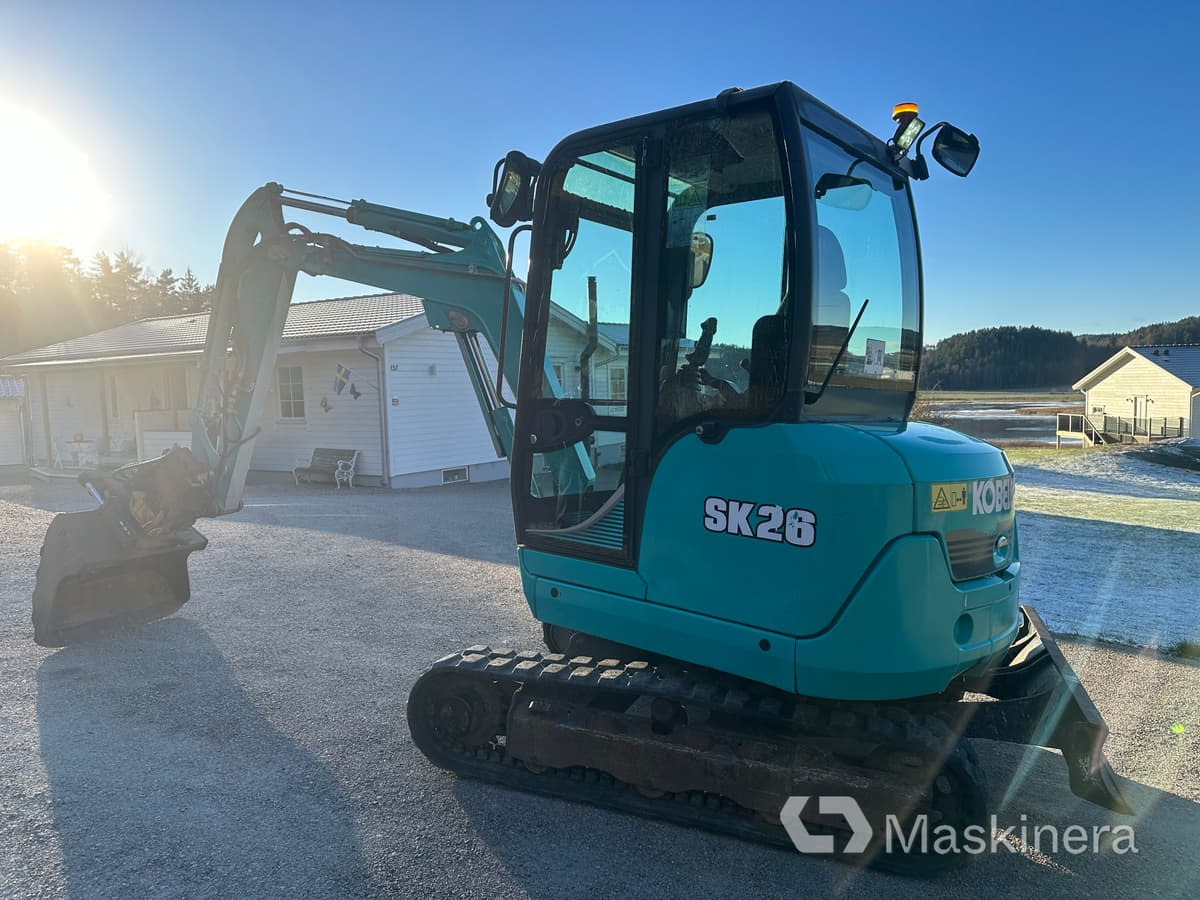 Grävmaskin Kobelco SK26 - Kettenbagger: das Bild 3 Grävmaskin Kobelco SK26 - Kettenbagger: das Bild 3