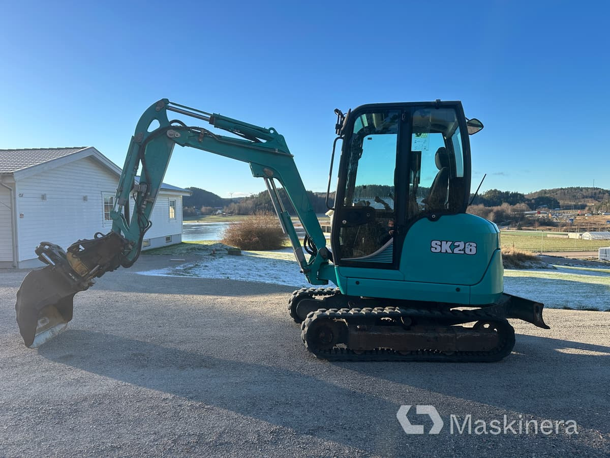 Grävmaskin Kobelco SK26 - Kettenbagger: das Bild 2 Grävmaskin Kobelco SK26 - Kettenbagger: das Bild 2