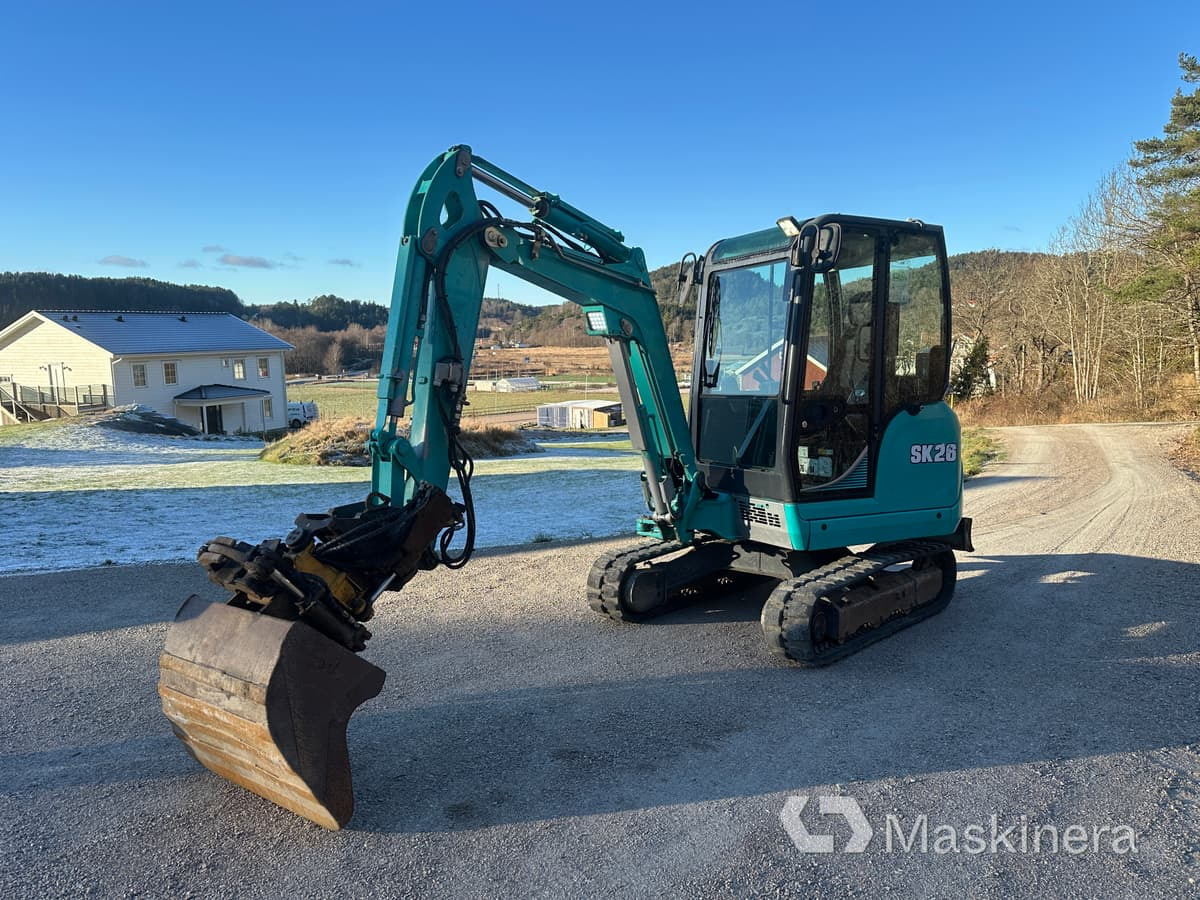 Grävmaskin Kobelco SK26 - Kettenbagger: das Bild 1 Grävmaskin Kobelco SK26 - Kettenbagger: das Bild 1