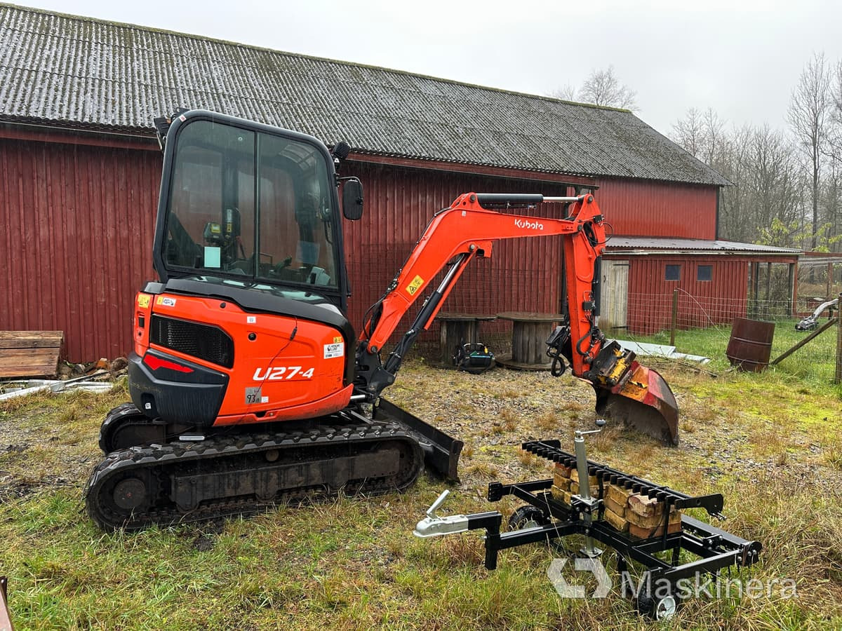 Grävmaskin Kubota U27-4 - Kettenbagger: das Bild 4 Grävmaskin Kubota U27-4 - Kettenbagger: das Bild 4