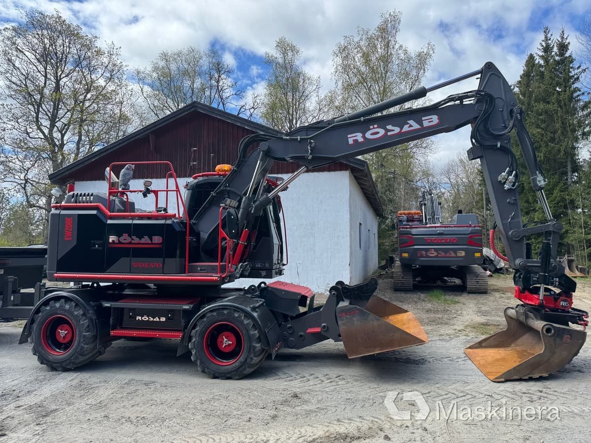 Hjulgrävare Volvo EW160E med kärra - Kettenbagger: das Bild 5 Hjulgrävare Volvo EW160E med kärra - Kettenbagger: das Bild 5