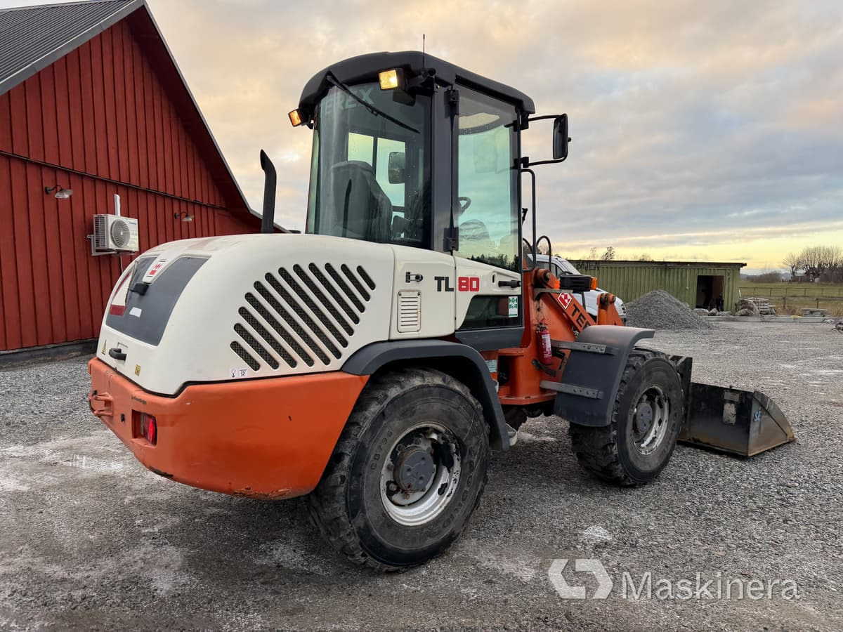 Hjullastare Terex TL80 med tillbehör - Radlader: das Bild 5 Hjullastare Terex TL80 med tillbehör - Radlader: das Bild 5