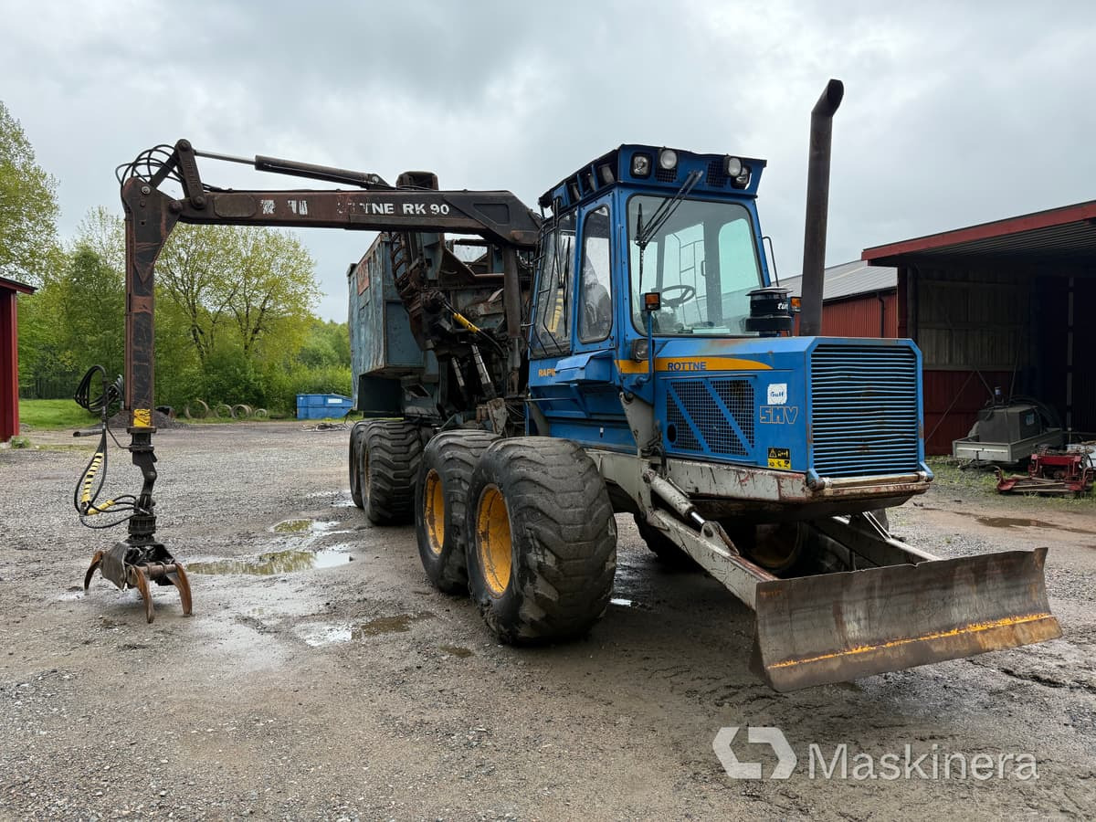 Rottne Smv Rapid 8WD Skotare Rottne Smv-Rapid 8WD med flishugg Bruks 802 CT - Forwarder: das Bild 4 Rottne Smv Rapid 8WD Skotare Rottne Smv-Rapid 8WD med flishugg Bruks 802 CT - Forwarder: das Bild 4