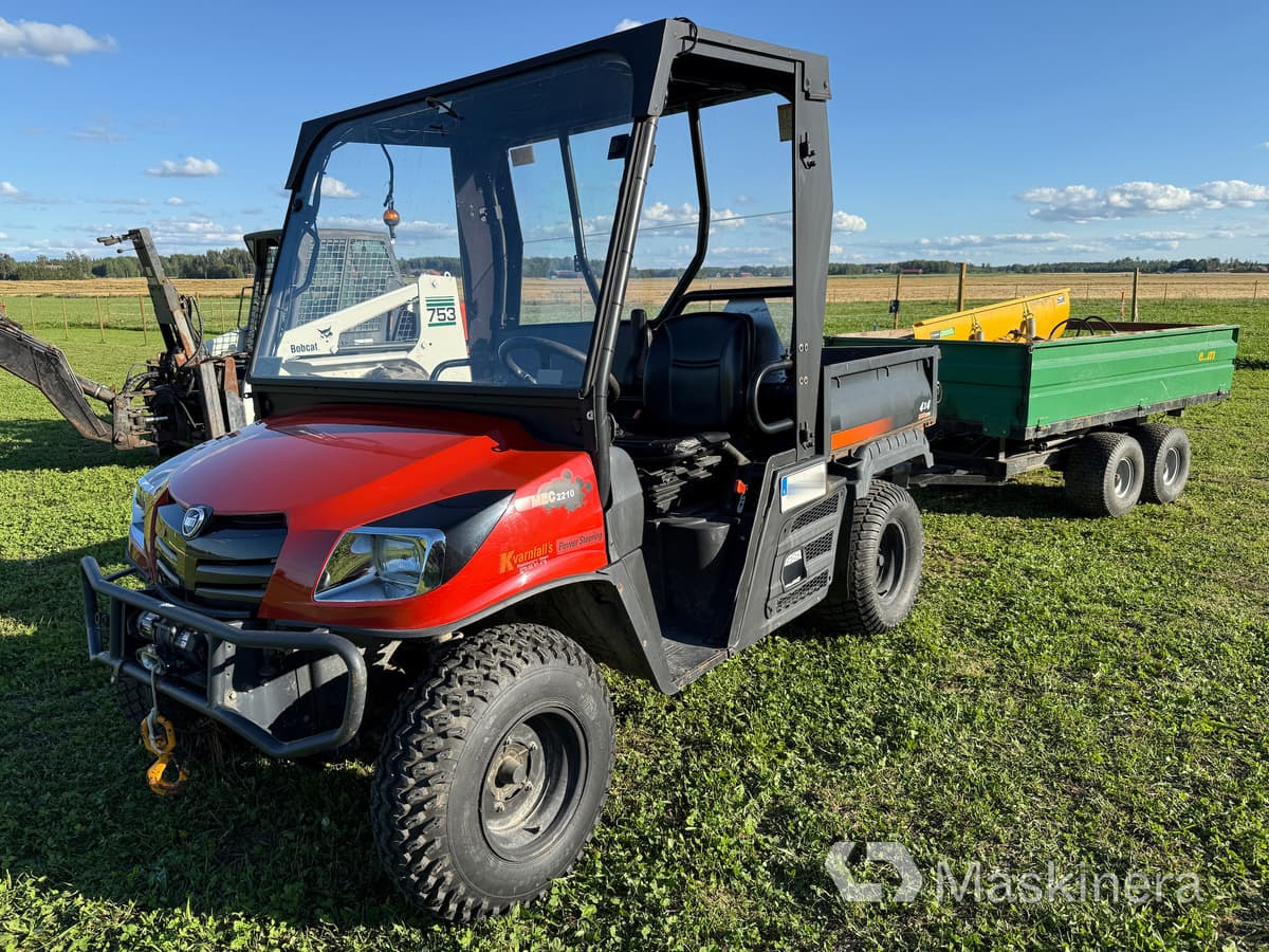 UTV Kioti MEC2210 med tippvagn & plog - Quad: das Bild 1 UTV Kioti MEC2210 med tippvagn & plog - Quad: das Bild 1