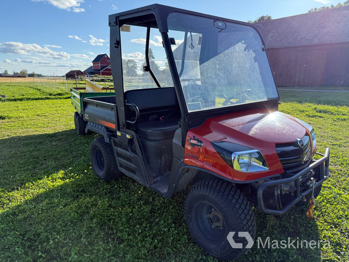 UTV Kioti MEC2210 med tippvagn & plog - Quad: das Bild 3 UTV Kioti MEC2210 med tippvagn & plog - Quad: das Bild 3