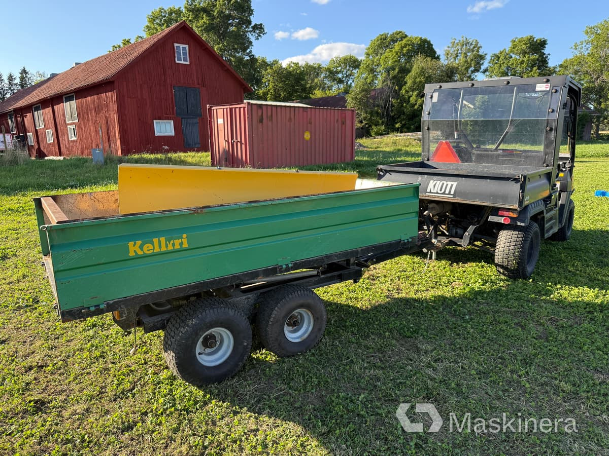 UTV Kioti MEC2210 med tippvagn & plog - Quad: das Bild 5 UTV Kioti MEC2210 med tippvagn & plog - Quad: das Bild 5