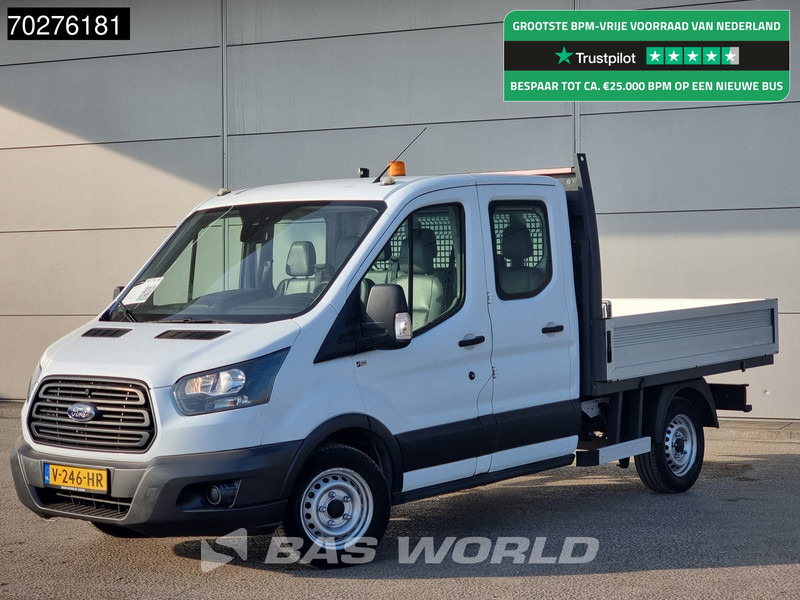 Ford Transit 105pk Open Laadbak Dubbel Cabine Euro6 Trekhaak Navi Airco Pritsche Pickup Open Box Airco Dubbel cabine Trekhaak - Pritsche Transporter: das Bild 1 Ford Transit 105pk Open Laadbak Dubbel Cabine Euro6 Trekhaak Navi Airco Pritsche Pickup Open Box Airco Dubbel cabine Trekhaak - Pritsche Transporter: das Bild 1