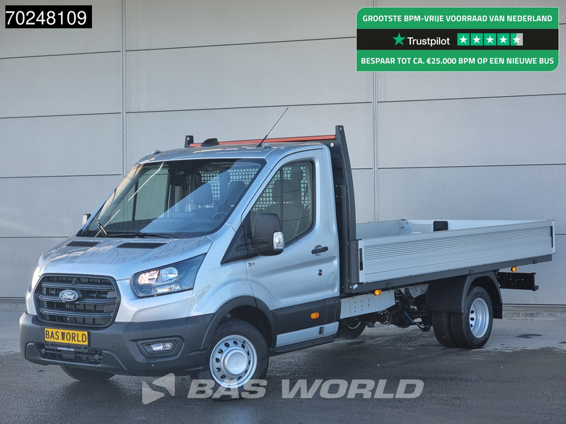 Ford Transit 165pk Open laadbak Dubbellucht Pritsche Trekhaak Airco Cruise Camera 3m3 Airco Trekhaak Cruise control - Pritsche Transporter: das Bild 1 Ford Transit 165pk Open laadbak Dubbellucht Pritsche Trekhaak Airco Cruise Camera 3m3 Airco Trekhaak Cruise control - Pritsche Transporter: das Bild 1