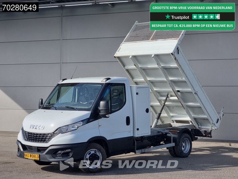Iveco Daily 35C14 Kipper met Kist Dubbellucht 3,5t Trekhaak Airco Cruise Euro6 Kieper Tipper Benne Airco Trekhaak Cruise control - Kipper Transporter: das Bild 1 Iveco Daily 35C14 Kipper met Kist Dubbellucht 3,5t Trekhaak Airco Cruise Euro6 Kieper Tipper Benne Airco Trekhaak Cruise control - Kipper Transporter: das Bild 1