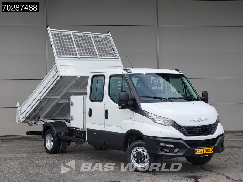 Iveco Daily 35C16 3.0L Kipper met Kist Dubbel Cabine 3,5t Trekhaak Airco Cruise Euro6 Kieper Tipper Benne 2m3 Airco Trekhaak Cruise control - Kipper Transporter: das Bild 3 Iveco Daily 35C16 3.0L Kipper met Kist Dubbel Cabine 3,5t Trekhaak Airco Cruise Euro6 Kieper Tipper Benne 2m3 Airco Trekhaak Cruise control - Kipper Transporter: das Bild 3