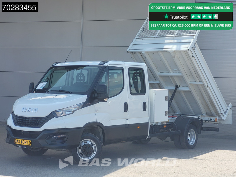 Iveco Daily 35C16 3.0L Kipper met Kist Dubbel Cabine Dubbellucht 3,5t Trekhaak Navi Airco Cruise Camera Euro6 Tipper Benne Kieper 2m3 Airco - Kipper Transporter: das Bild 1 Iveco Daily 35C16 3.0L Kipper met Kist Dubbel Cabine Dubbellucht 3,5t Trekhaak Navi Airco Cruise Camera Euro6 Tipper Benne Kieper 2m3 Airco - Kipper Transporter: das Bild 1