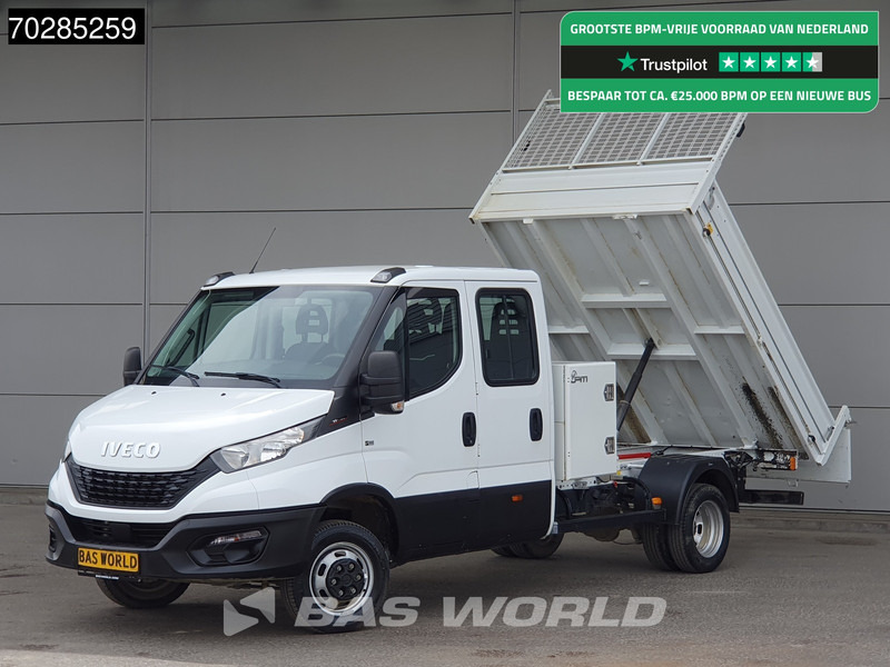 Iveco Daily 35C16 3.0L Open Laadbak met Kist Dubbel Cabine Dubbellucht Navi Airco Cruise Camera Euro6 Pritsche Pickup Open Box 2m3 Airco Tre - Pritsche Transporter: das Bild 1 Iveco Daily 35C16 3.0L Open Laadbak met Kist Dubbel Cabine Dubbellucht Navi Airco Cruise Camera Euro6 Pritsche Pickup Open Box 2m3 Airco Tre - Pritsche Transporter: das Bild 1