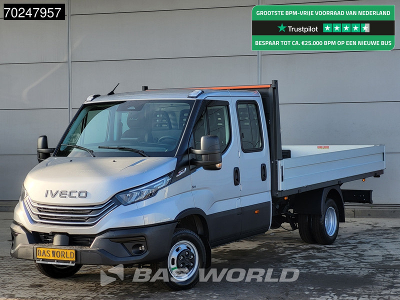 Iveco Daily 35C18 3.0 180PK Nwe model 2025 Dubbel Cabine Open laadbak Navi ACC LED 3,5T Trekvermogen Pritsche Pickup Airco Dubbel cabine - Pritsche Transporter: das Bild 1 Iveco Daily 35C18 3.0 180PK Nwe model 2025 Dubbel Cabine Open laadbak Navi ACC LED 3,5T Trekvermogen Pritsche Pickup Airco Dubbel cabine - Pritsche Transporter: das Bild 1