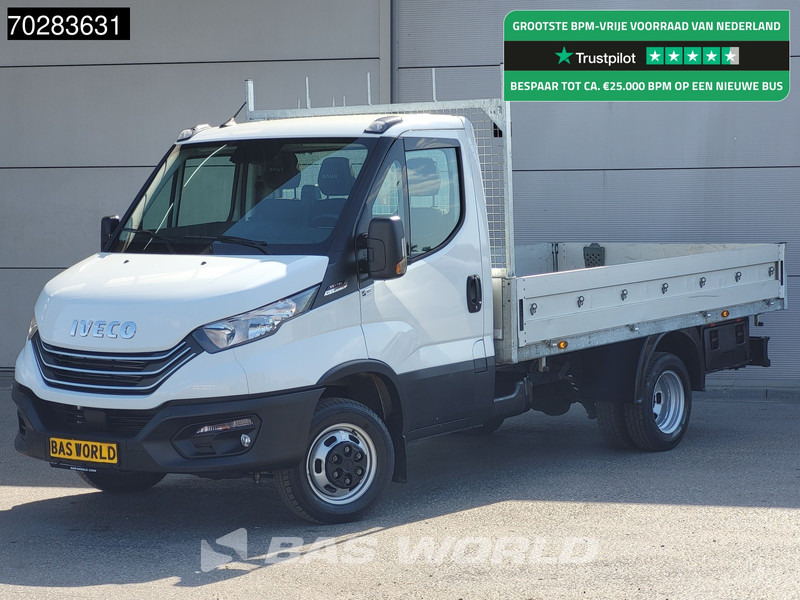 Iveco Daily 35C18 3.0L Open Laadbak Dubbellucht 3,5t Trekhaak Airco Cruise Camera Parkeersensoren Euro6 Meubelbak Koffer Airco Trekhaak Crui - Pritsche Transporter: das Bild 1 Iveco Daily 35C18 3.0L Open Laadbak Dubbellucht 3,5t Trekhaak Airco Cruise Camera Parkeersensoren Euro6 Meubelbak Koffer Airco Trekhaak Crui - Pritsche Transporter: das Bild 1