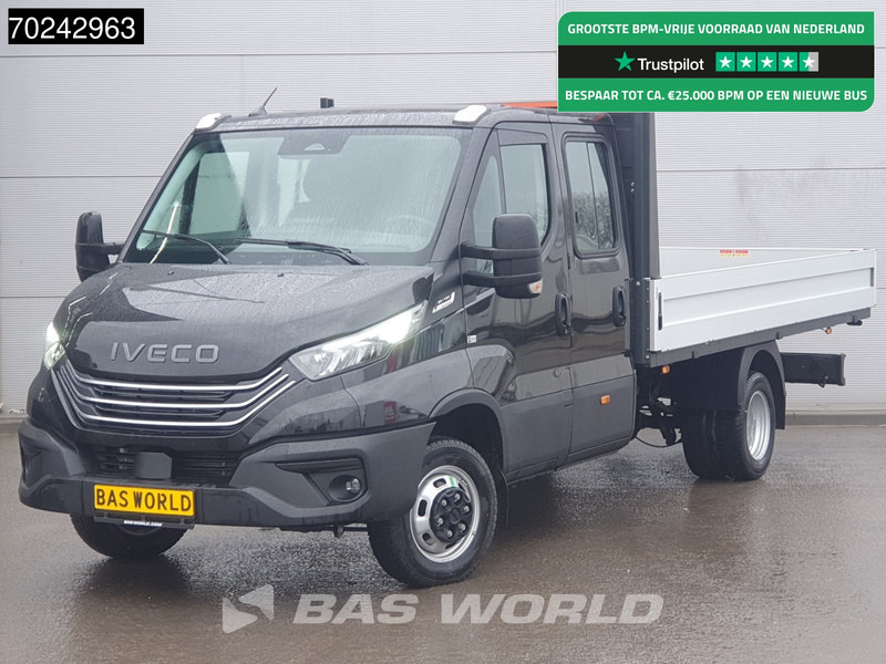 Iveco Daily 35C18 Automaat 2025model Open laadbak Dubbel Cabine CarPlay ACC LED 3,5T Trekvermogen Pritsche Pickup Airco Dubbel cabine - Pritsche Transporter: das Bild 1 Iveco Daily 35C18 Automaat 2025model Open laadbak Dubbel Cabine CarPlay ACC LED 3,5T Trekvermogen Pritsche Pickup Airco Dubbel cabine - Pritsche Transporter: das Bild 1