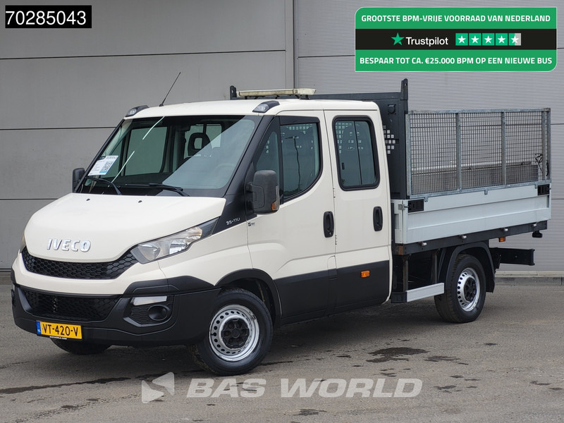 Iveco Daily 35S11 Open Laadbak met Kist Dubbel Cabine 3,5t Trekhaak Airco Pickup Pritsche Open Box Airco Trekhaak - Pritsche Transporter: das Bild 1 Iveco Daily 35S11 Open Laadbak met Kist Dubbel Cabine 3,5t Trekhaak Airco Pickup Pritsche Open Box Airco Trekhaak - Pritsche Transporter: das Bild 1