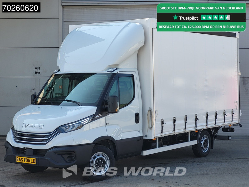 Iveco Daily 35S21 3.0L Automaat Schuifzeilen Laadklep 210PK 2025-Model ACC LED CarPlay Euro6 Schuifzeil Koffer Meubelbak Bakwagen 23m3 Airco - Planen Transporter: das Bild 1 Iveco Daily 35S21 3.0L Automaat Schuifzeilen Laadklep 210PK 2025-Model ACC LED CarPlay Euro6 Schuifzeil Koffer Meubelbak Bakwagen 23m3 Airco - Planen Transporter: das Bild 1