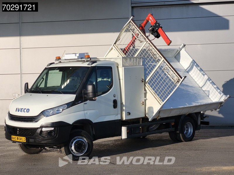 Iveco Daily 70C18 3.0L Open Laadbak 500KG Kraan Kraanwagen Open Laadbak 3,5t Trekhaak Airco Cruise Euro6 Kraan Crane Kranwagen Pritsche Pick - Pritsche Transporter: das Bild 3 Iveco Daily 70C18 3.0L Open Laadbak 500KG Kraan Kraanwagen Open Laadbak 3,5t Trekhaak Airco Cruise Euro6 Kraan Crane Kranwagen Pritsche Pick - Pritsche Transporter: das Bild 3